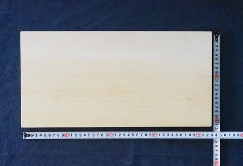 H34 いちょうの一枚板のまな板（中）42cm×21cm