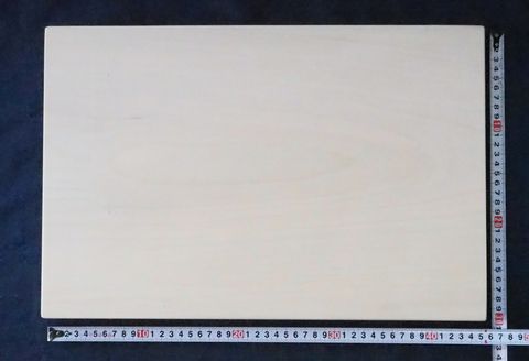 H36 いちょうの一枚板のまな板（大幅広）45cm×30cm