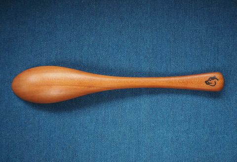 H33 手仕事工房「東峰木人」作-山桜のスリムなスプーン