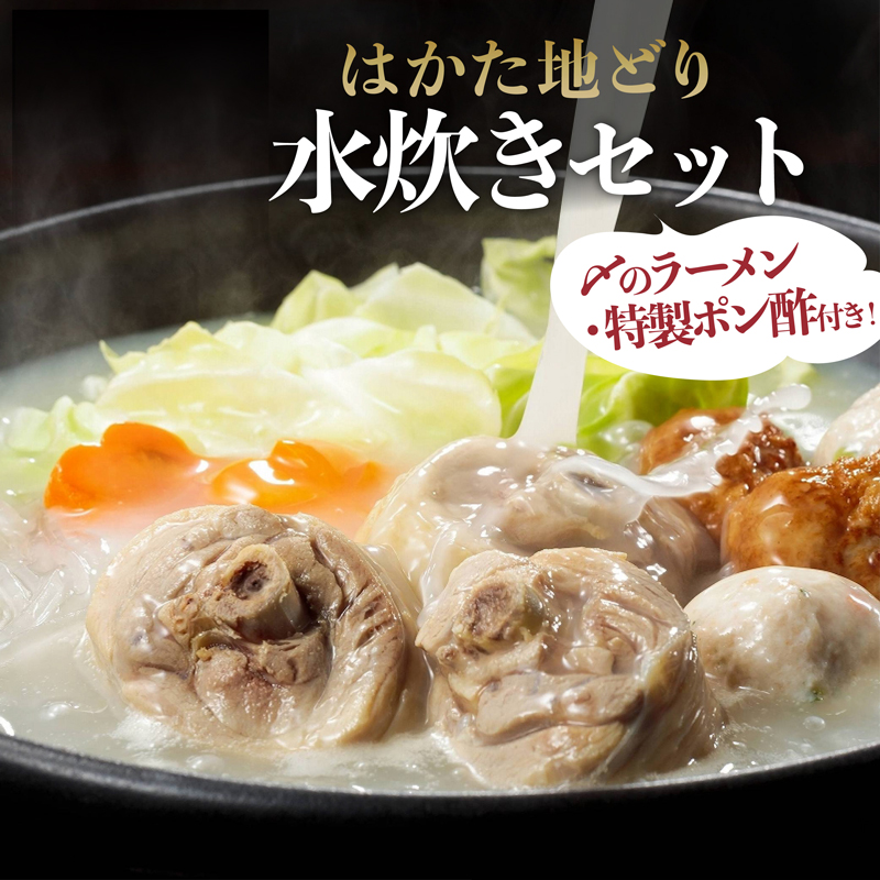 2L3 はかた地どり 水炊き満足セット