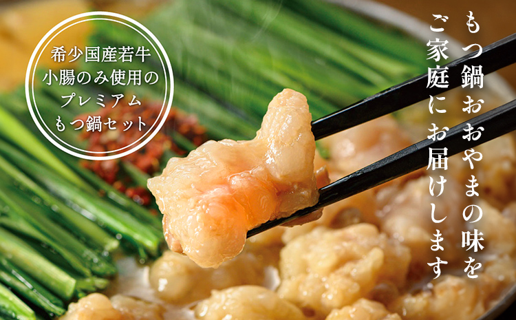 博多もつ鍋 おおやま みそ・しょうゆ 食べ比べセット 各2人