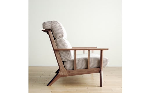 【開梱・設置】１Pソファ　タレント　パーソナルチェア　CH/SH-PA-SB　ブラウン　AL073