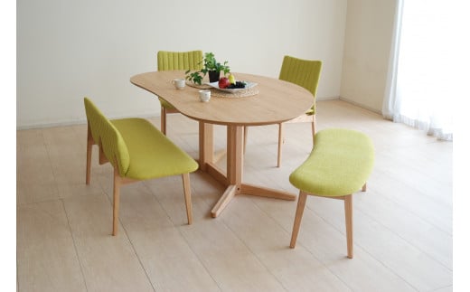 【開梱・設置】ミラージュ　テーブル180cm　ナチュラル　AL331