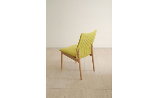 【開梱・設置】ダイニングチェア　ミラージュチェア　OC/AN-MS（ナチュラル/ミモザ）　AL282