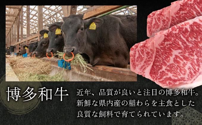 博多和牛ロースステーキ2枚（400g）【CZ001】