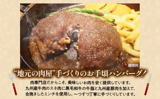 中村屋特製　手づくりハンバーグ（100g×8個　ソース付）　AM001