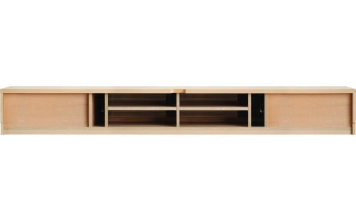 【開梱・設置】テレビボード　アクティフ240cm　ナチュラル　AL319