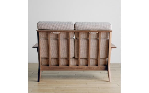 【開梱・設置】２Pソファ　タレント　ソファ136cm　CH/SH-OR-SB　ブラウン　AL098