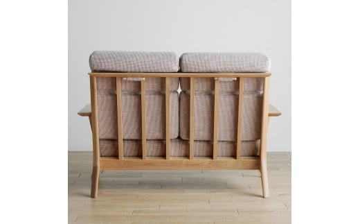 【開梱・設置】２Pソファ　タレント　ソファ136cm　TN/SH-OR-SB　ナチュラル　AL096