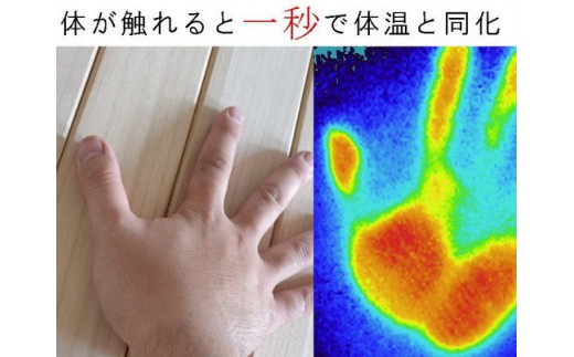 「桐製キッチン（玄関）マット」　【人気!】 非電化エコ断