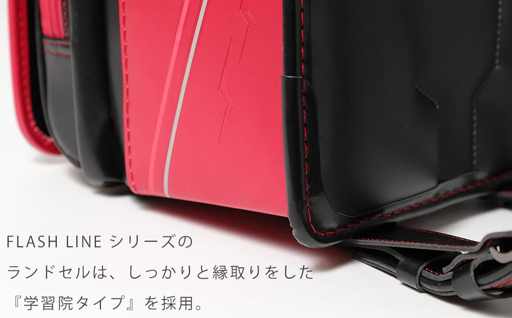 [amant] 50011 ランドセル フラッシュライン / ブラック×グリーン ブラック×グリーン