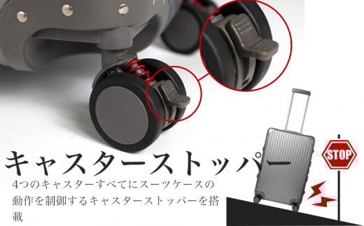 [PROEVO] アルミスーツケース フレームキャリー 受託手荷物対応 L(ジオメトリック/ブラック)[30003] 福岡県 大木町 株式会社 レクサス AY332 ジオメトリック/ブラック