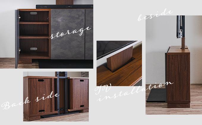 【開梱・設置】ウォールメイト120 ナチュラル AX173-NA ナチュラル