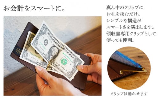 マネークリップ（ダイヤモンドパイソン・ホワイト×ブラック）　BK003