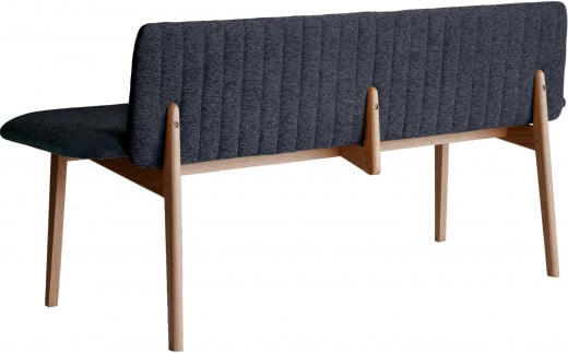 【開梱・設置】ダイニングベンチ　ミラージュセティ138cm　CH/AN-BK（ショコラ/アネルカブラック）　AL290