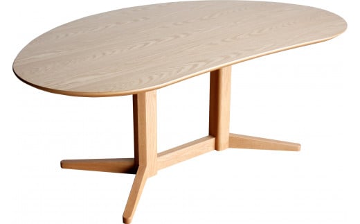 【開梱・設置】ミラージュ　テーブル140cm　ナチュラル　AL329