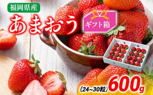 あまおう ギフト箱 約600g 苺 果物 フルーツ 冷蔵 箱入り ギフト 贈り物 送料無料 ※北海道・沖縄・離島は配送不可 大木町産 南国フルーツ CO006 約600g