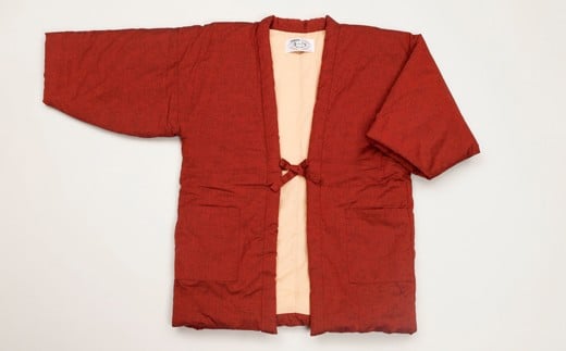 久留米はんてん　婦人紬はんてん　（レンガ）　BA014