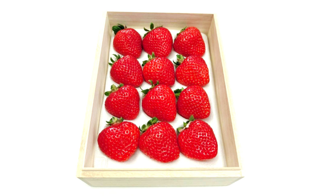 【2026年2月上旬～4月上旬発送予定】ティッシュボックス用特別仕様の桐箱入りプレミアムあまおう あまおう EX 約400gｘ1パック ギフト お祝い 贈答用 苺 いちご