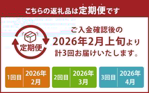 【3回定期便（2・3・4月発送）】博多あまおう 250g～270g × 4パック 【2026年2月上旬-4月下旬発送予定】 あまおう 果物 フルーツ 果実 苺 いちご イチゴ ストロベリー 完熟 新鮮