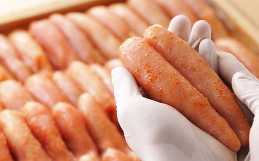 かねふく 辛子明太子 Lサイズ 一本物 1kg×1箱