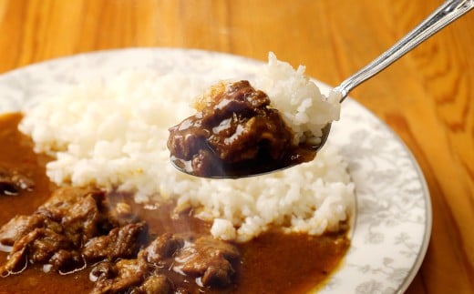 シェフ特製"米粉ルー"の牛すじスパイシーカレー（200g×5） 計1kg カレー カレーライス 牛スジ 牛肉 肉 ステーキ 冷凍 福岡県 香春町