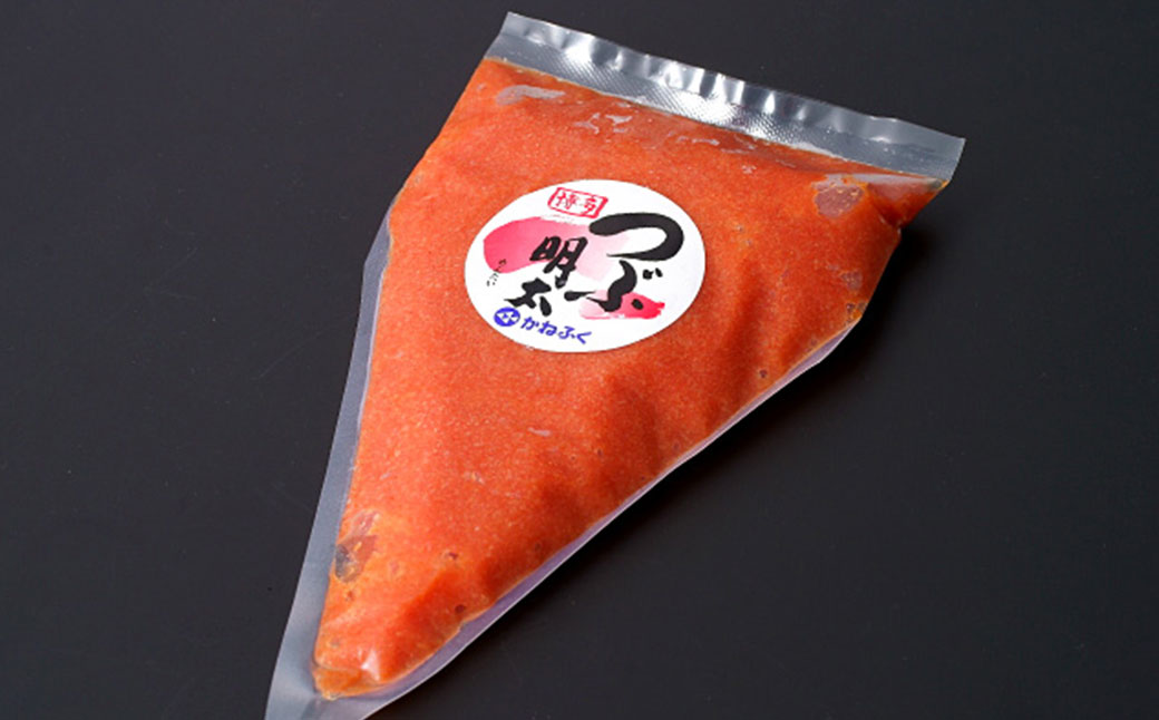 かねふく 無着色 辛子明太子 一本物 170g