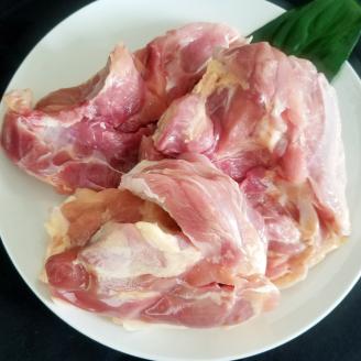 福岡県産 地鶏 「はかた地どり」 もも肉 (約1kg) 鶏肉 もも	