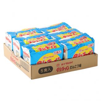 屋台ラーメン とんこつ味 袋入 5食×6袋 合計30食分 合計30袋 ラーメン 即席麺