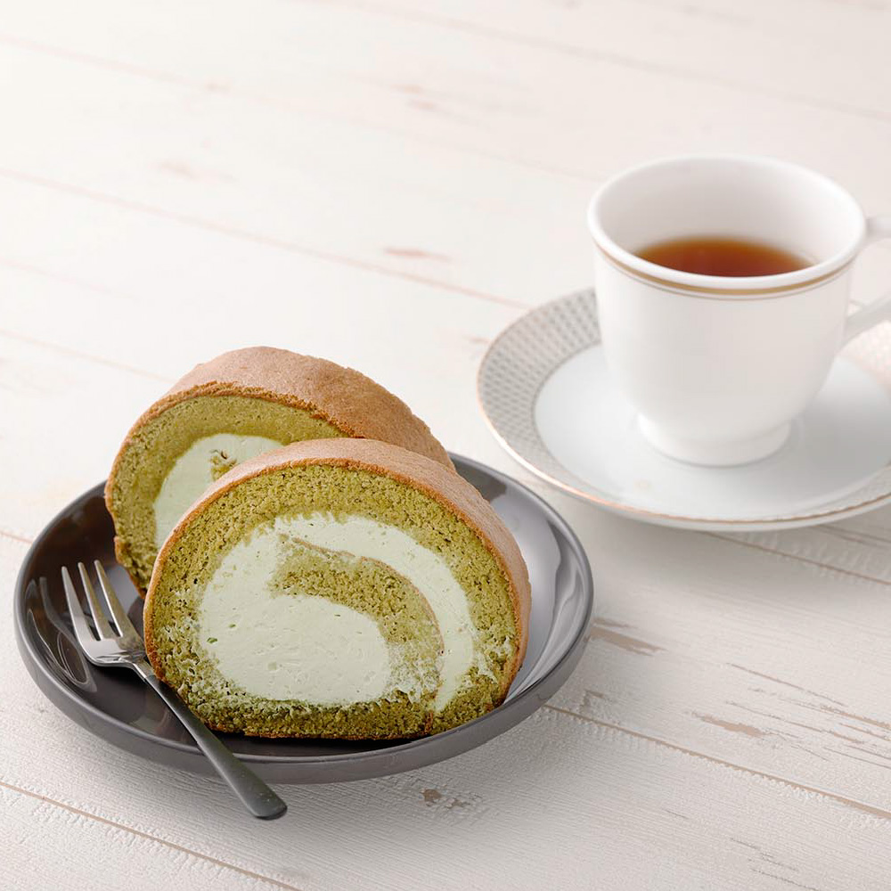 【2ヶ月定期便】ボヌール特製 抹茶ロールケーキ 1本 約440g ロールケーキ ケーキ スイーツ 抹茶 洋菓子 お菓子 おやつ 冷凍