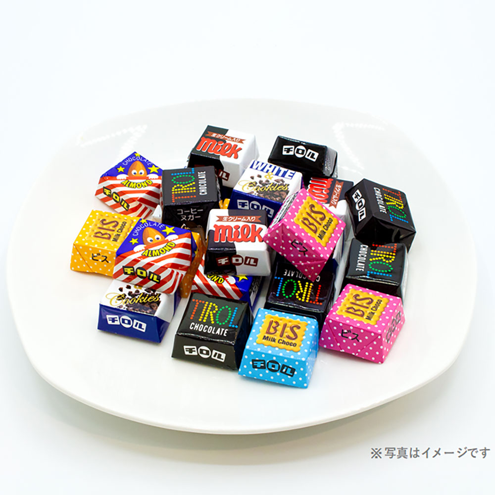 チロルチョコ バラエティパック 小分け10袋 計210個