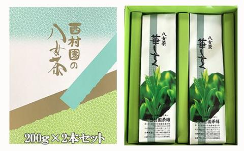 【八女高級煎茶】100g×2本セット【ホッとする味わい】 N8