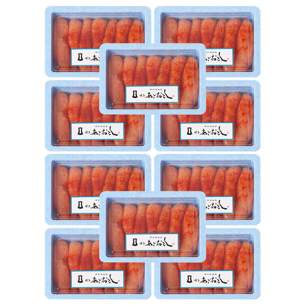 まるきた無着色明太子3kg(一本物300g×10) Z31