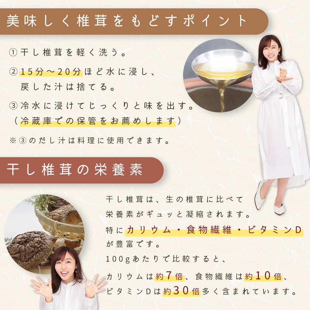 【訳あり】赤村産　干し椎茸 約250ｇ（家庭用） L1