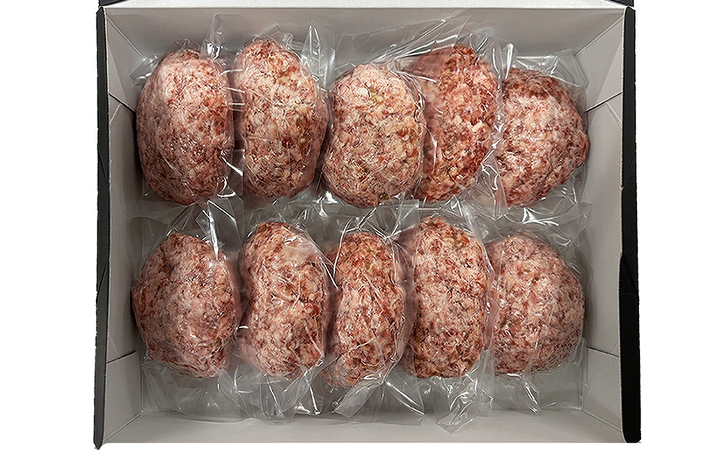 お肉屋さんの手ごね特上ハンバーグ博多和牛入り　1400ｇ Y26