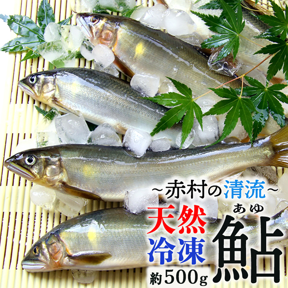 冷凍鮎　約500g 3E5