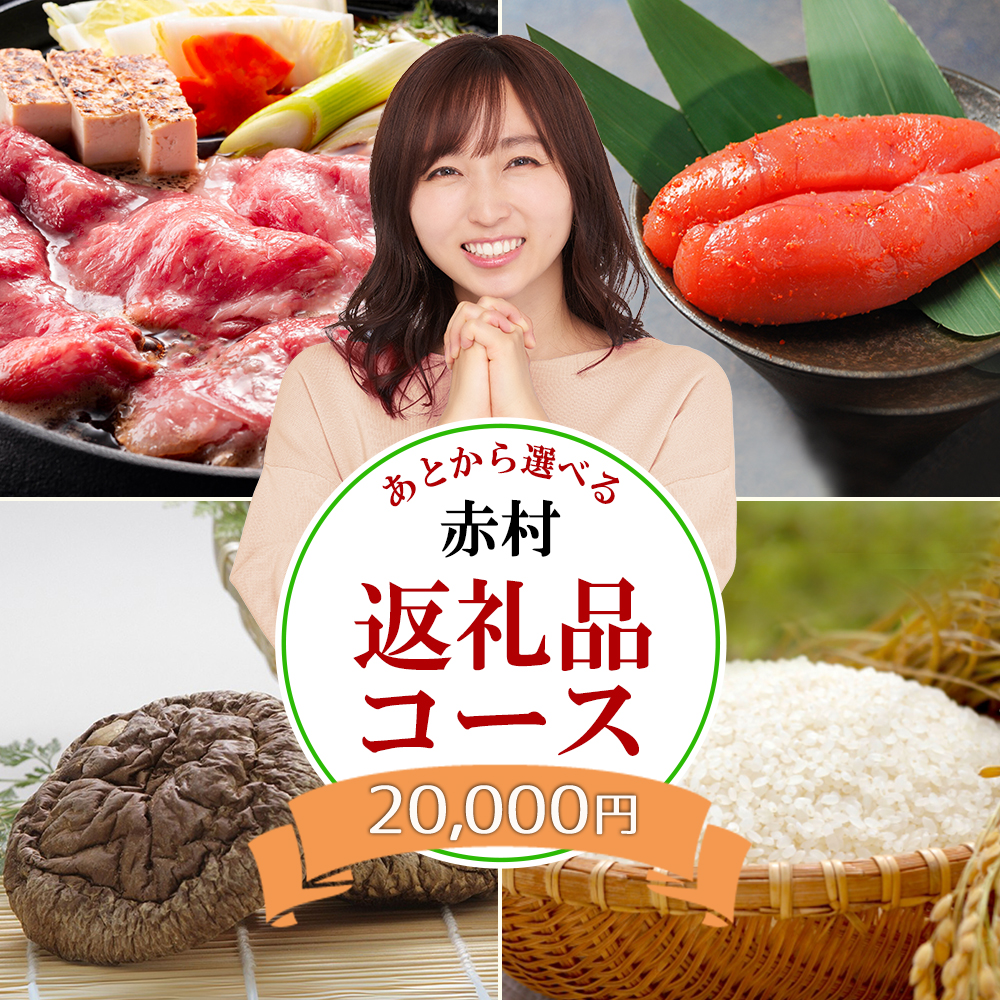 あとから選べる返礼品【２万円コース】