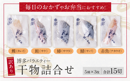  博多バラエティ― 干物詰合せ 通常発送