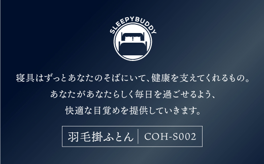 ポリエステル敷きふとん（シングルブルー）COH-S002BLS