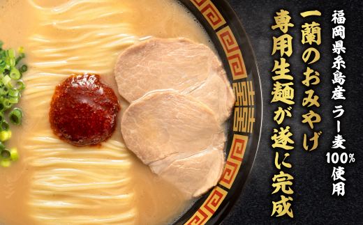 一蘭ラーメン生麺セット（6食入）