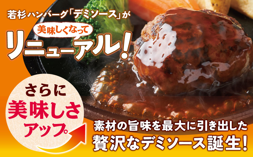 【累計460万個突破！】どっちの ハンバーグ !?デミグラスソース150g×6個セット（ビーフ・合挽 各3個） ハンバーグ 牛肉 豚肉 洋食 ハンバーグ はんばーぐ お試し 冷凍 人気 ハンバーグ デミソース 手軽 冷凍 おかず 肉 おすすめ ハンバーグ お得 ハンバーグステーキ 味付ハンバーグ 【通常発送】6個