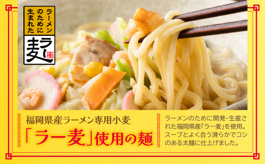 福岡県産ラー麦　ちゃんぽん