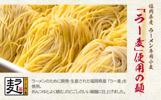 《先行予約》【4～8月発送】福岡県産ラー麦　ざるらーめん