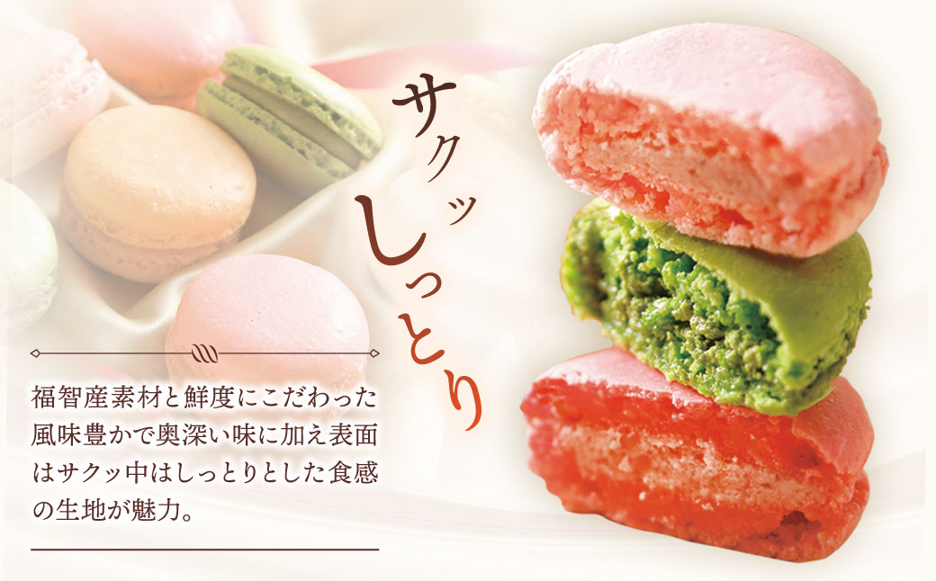 ふくち☆リッチマカロン(5個詰合せ) 通常発送