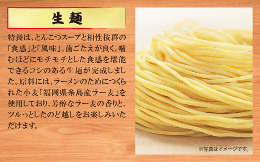一蘭ラーメン生麺セット（6食入）