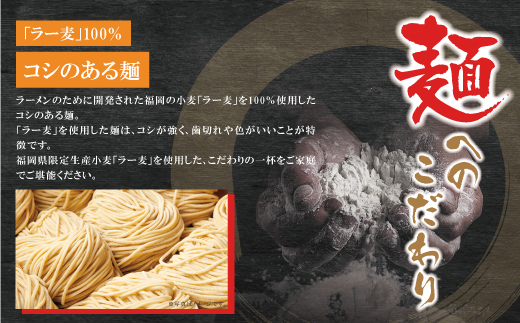 筑豊豚骨らーめん 山小屋からの贈り物(ラーメン3食&辛子高菜セット)