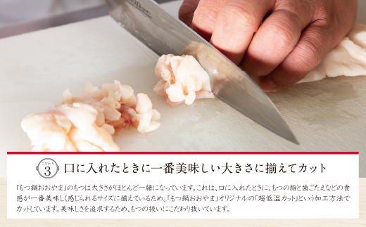 博多もつ鍋おおやま もつ鍋しょうゆ味 4人前