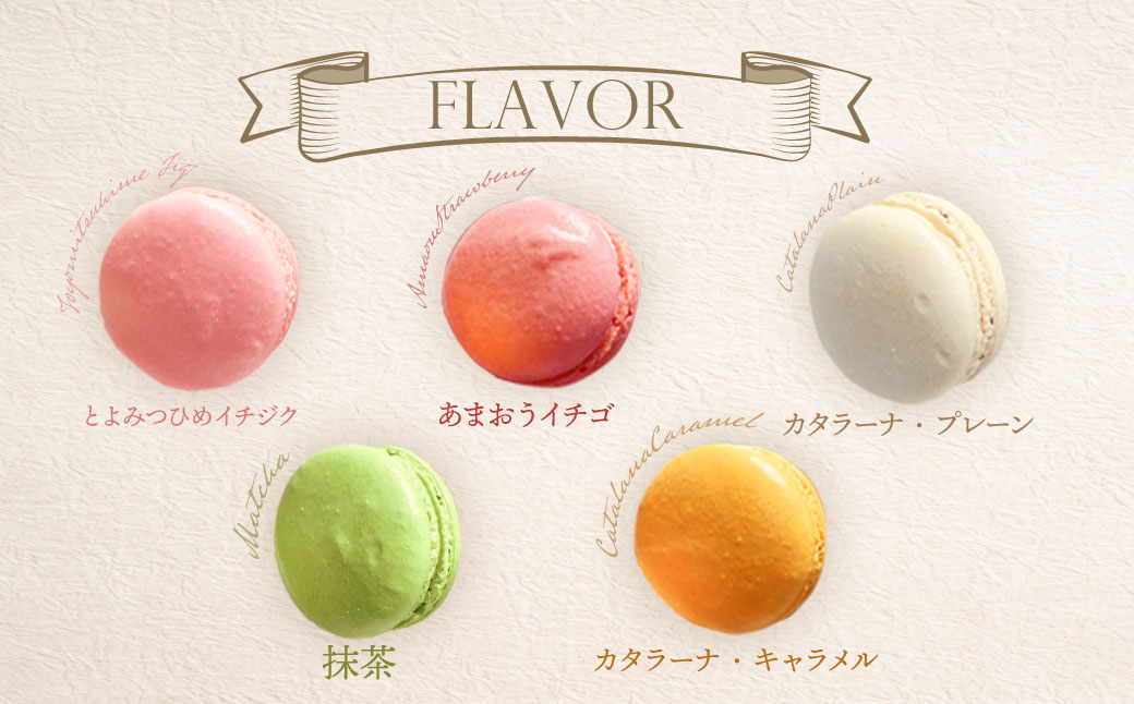 ふくち☆リッチマカロン(5個詰合せ) 通常発送