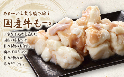 もつ鍋 (しょうゆ) セット(4～5人前)