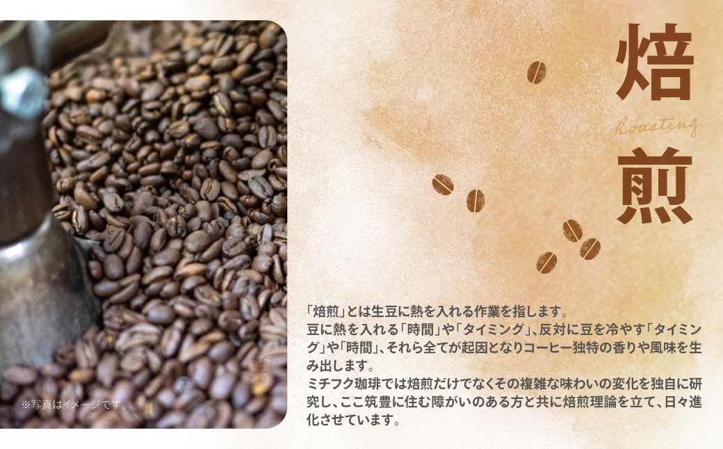 ミチフク珈琲B(ブラジル豆)